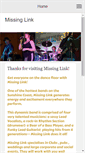 Mobile Screenshot of missinglinkband.com